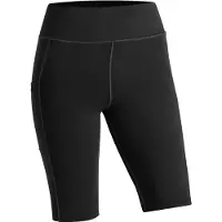 Maier Sports Women's MS FAV Bermuda Tight Pantaloncini Donna (36, nero)