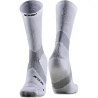 X-socks Bike Expert Crew Calze da ciclismo (35-38, grigio)