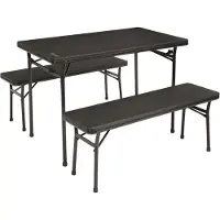 Outwell Pemberton Set da picnic nero Taglia unica