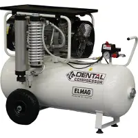 Elmag Compressore dentale 480/8/90W - mobile EXTREME 4D 90L 2.50CV