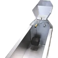Suevia Coperchio della valvola per canale di volume con viti e staffa di montaggio (13