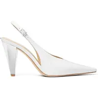 Michael Kors Electra Sling Pump Optic White Taglia: 40.5 | Tacchi Alti Outlet | Donna | Bianco