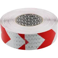 TOYA Nastro segnaletico riflettente 49 mm x 45,7 m, autoadesivo