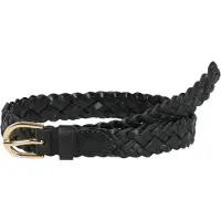 Pieces Cintura In Pelle | Nero | 80