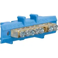 Hager Morsettiera N in ottone 7 punti di fissaggio KM07N