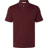 Selected Camicia Polo In Maglia Uomini Rosso M