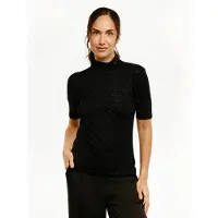 Liberte Essentiel Top ' TAMMI ' nero