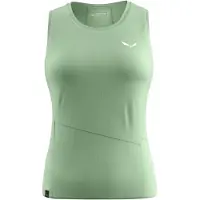 Salewa Women's Puez Sporty Dry Tank Canotta Donna (40, verde)