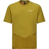 Salewa Pedroc Dry Wind T-Shirt Maglia funzionale Uomo (48, giallo/olivia)