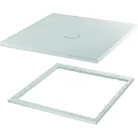 Bette Receveurs de douche BetteFloor avec support de receveur Minimum et BetteGlasur Plus, 1200x900mm, 1261-430PLUS,T1, 1261-430PLUS,T1