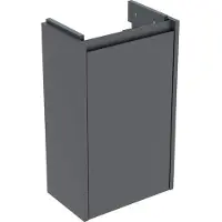 Geberit Renova Compact, élément bas pour lave-mains, avec une porte, portée réduite, 35,8x60,5x20,1cm, 504.080.JK.1, 504.080.JK.1