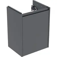 Geberit Renova Plan armoire sous lavabo, avec une porte, 45,7x60,6x35cm, 504.022.JK.1, 504.022.JK.1
