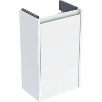 Geberit Renova Compact, élément bas pour lave-mains, avec une porte, portée réduite, 35,8x60,5x20,1cm, 504.080.01.1, 504.080.01.1
