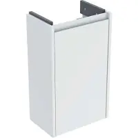 Geberit Renova Compact, élément bas pour lave-mains, avec une porte, portée réduite, 35,8x60,5x20,1cm, 504.080.00.1, 504.080.00.1