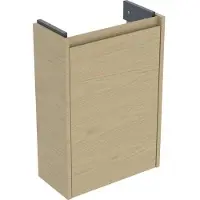 Geberit Renova Compact, élément bas pour lave-mains, avec une porte, portée réduite, 41,2x60,5x20,1cm, 504.081.PS.1, 504.081.PS.1
