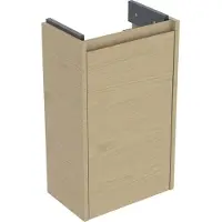 Geberit Renova Compact, élément bas pour lave-mains, avec une porte, portée réduite, 35,8x60,5x20,1cm, 504.080.PS.1, 504.080.PS.1