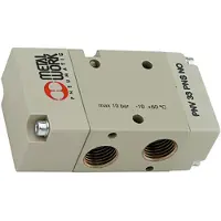 RIEGLER Valvola a 3/2 vie, pneumatica, monostabile, attacco G 1/4, NO