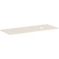 Hansgrohe Xevolos E Console 1370/550 avec découpe à droite pour vasque à poser sans trou de robinetterie, 54334780, 54334780