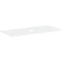 Hansgrohe Xevolos E Console 1180/550 avec découpe au centre pour vasque à poser sans trou de robinetterie, 54330700, 54330700