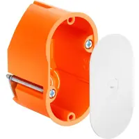 Kaiser Scatola di giunzione 65x35 mm - Scatola da incasso 65x35 mm D = 35 mm 9148-00