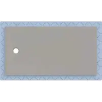 Geberit CleanFloor30 surface de douche, intégrée, avec voile d'étanchéité, 170x90cm, 551.018.29.1, 551.018.29.1
