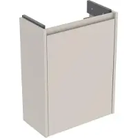 Geberit Renova Compact, élément bas pour lave-mains, avec une porte, portée réduite, 45,7x60,5x20,1cm, 504.082.DB.1, 504.082.DB.1