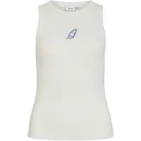 Vila Visola Round Neck Top Senza Maniche