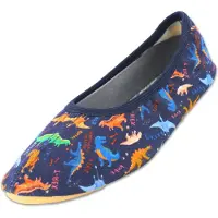 Beck Ciabatta 'Dinosaurier' blu chiaro / blu scuro / marrone / cipria