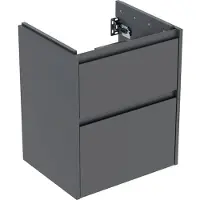 Geberit Renova Plan armoire sous lavabo, avec deux tiroirs, 50,4x60,6x40,5cm, 504.025.JK.1, 504.025.JK.1