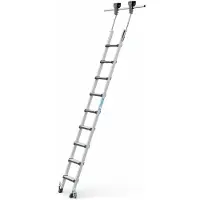 Zarges Scala a pioli a gradini LM 9 gradini Z600 41415