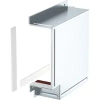 OBO Staffa piatta per montaggio a parete e a soffitto BSKM-FW 1025 striscia 100x250 zincata