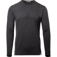 Aclima Lightwool 180 Crewneck Maglia merino Uomo (M, grigio/nero)