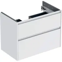 Geberit Renova Plan armoire sous lavabo, avec deux tiroirs, 79,4x60,6x44,6cm, 504.030.00.1, 504.030.00.1
