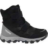 Viking Kid's Track Warm Waterproof 2V Scarpe invernali Bambini (32, nero)