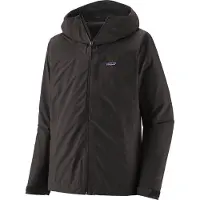 Patagonia Boulder Fork Rain Jacket Giacca antipioggia Uomo (XXL, nero)