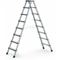 Zarges Scala a pioli LM 2 x 8 gradini Z600 41437
