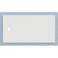 Geberit CleanFloor30 surface de douche, intégrée, avec voile d'étanchéité, 170x90cm, 551.018.00.1, 551.018.00.1
