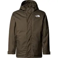 The North Face - Giacca da sci impermeabile - Teen Snowquest Jacket New Taupe Green in Poliestere Riciclato - Taglia Bambino XS - Kaki
