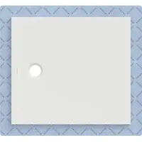 Geberit CleanFloor30 surface de douche, intégrée, avec voile d'étanchéité, 100x90cm, 551.012.00.1, 551.012.00.1