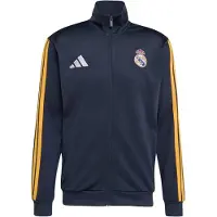 Adidas Giacca di felpa sportiva 'REAL DNA' blu / blu scuro / giallo scuro / bianco