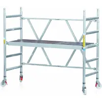 Zarges Ponteggio leggero CompactMaster 1T 2,95 m AH (DIN EN 1004:2004)
