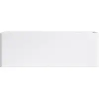 Steinberg Série 490 Baignoire à poser, rectangulaire, 1600x700mm, SOLIDSurface, blanc mat, 4909400W, 4909400W