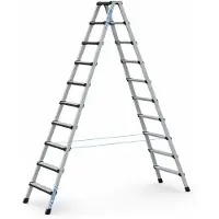 Zarges Scala a pioli LM 2 x 10 gradini Z600 41438
