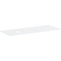 Hansgrohe Xevolos E Console 1370/550 avec découpe à gauche pour vasque à poser sans trou de robinetterie, 54333700, 54333700
