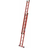 Zarges Scala a sfilo interamente in plastica Everest EFA 2E con 2x10 pioli