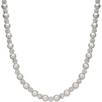 Luxenter Collana 'Zurgrak' grigio argento
