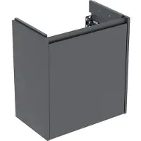 Geberit Renova Compact meuble sous lavabo, avec une porte, 55x60,5x33,7cm, 504.084.JK.1, 504.084.JK.1