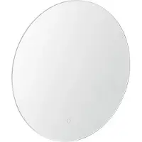LUCANDE LED specchio Celestiel, rotondo, riscaldabile, CCT, Ø 60 cm