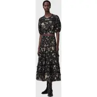 AllSaints Peony Top Vine Black Taglia: 6 | Magliette intime Outlet | Donna | Nero