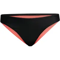 Superdry per donna. W3010387A Slip bikini brasiliano con logo nero (XS), Beachwear, Polister riciclato, Sostenibile